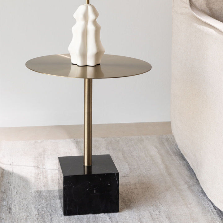 Eudic Side Table | Metal