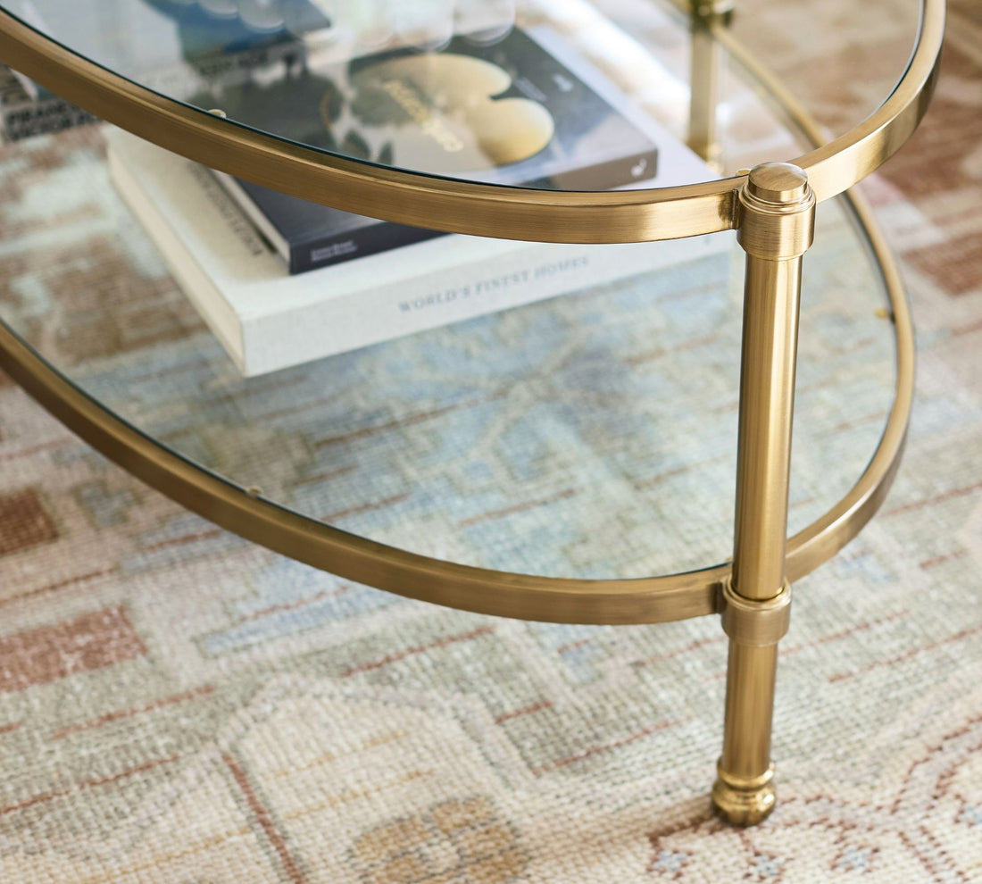 Everson Oval Coffee Table (59")