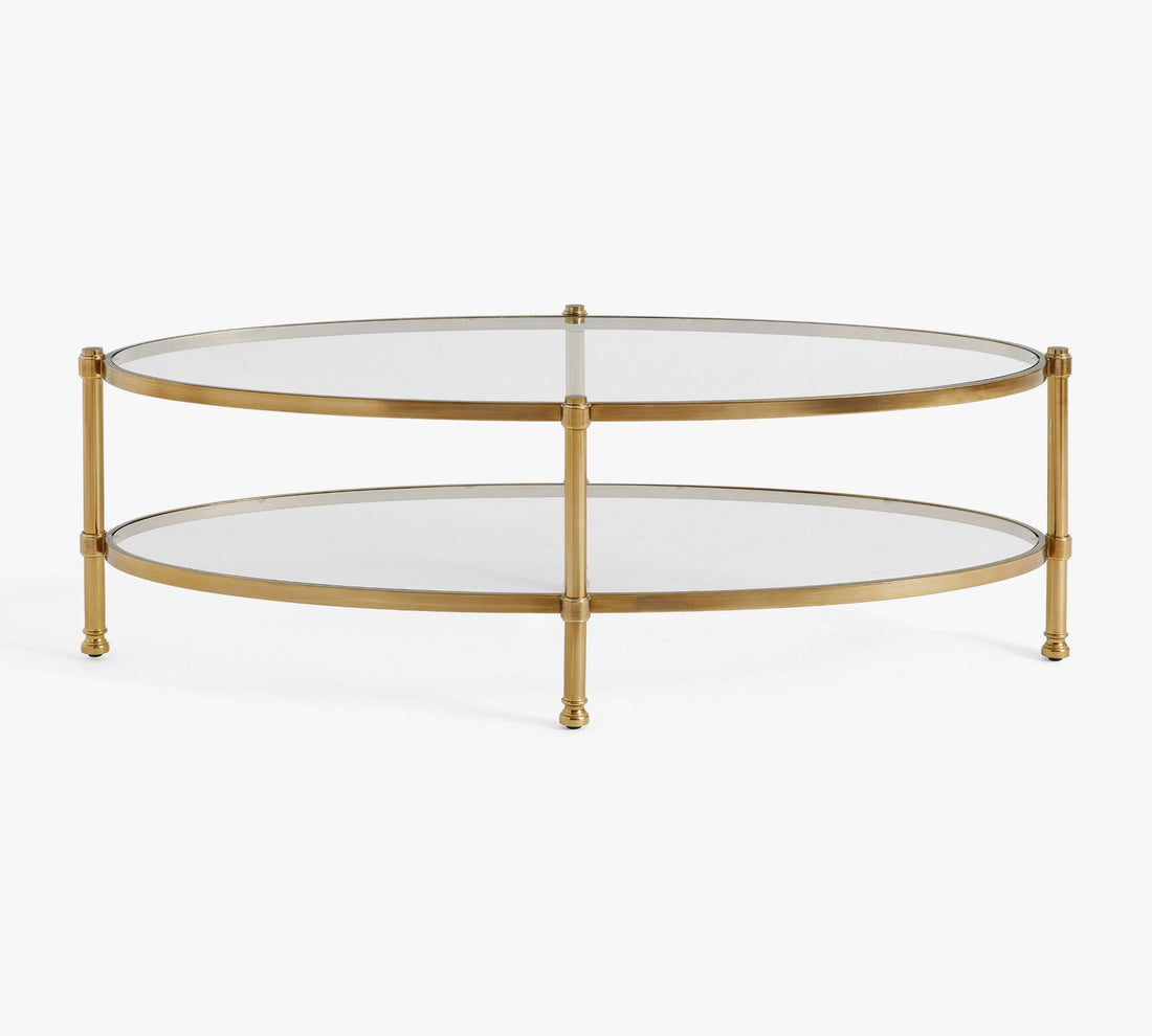 Everson Oval Coffee Table (59")