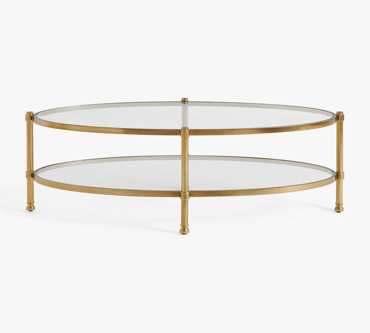 Everson Oval Coffee Table (59")