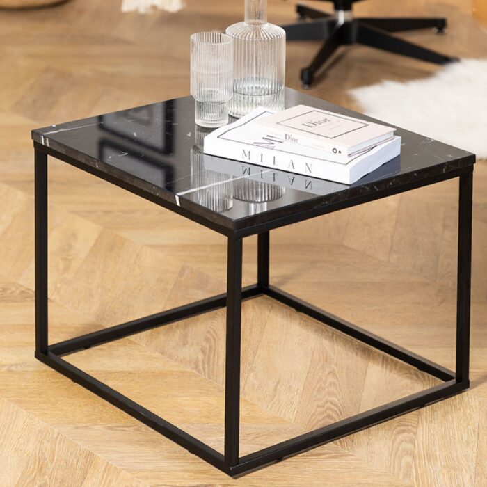 Ferik Side Table | Marble