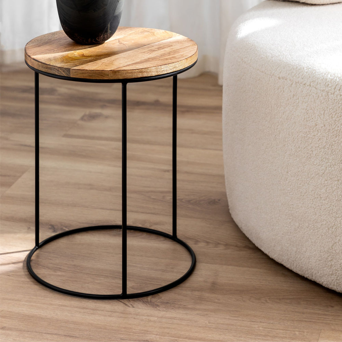 Formia Round Coffee Table | Natural
