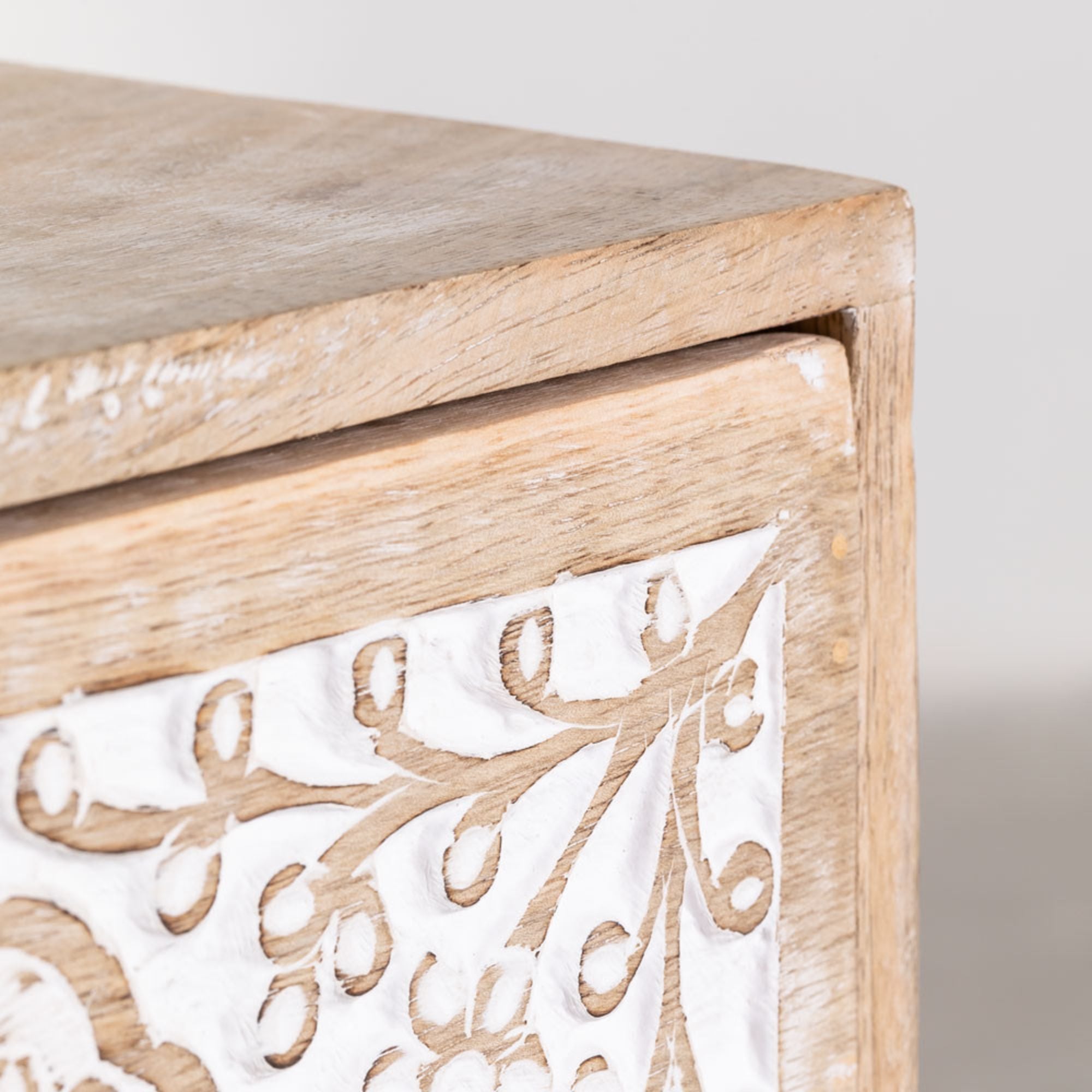 Della Solid Wood Chest of Drawer | Natural