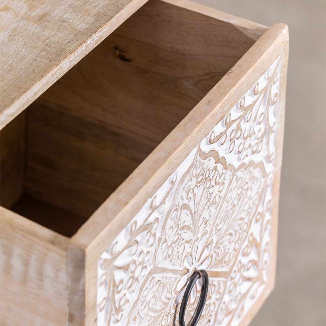 Della Solid Wood Chest of Drawer | Natural
