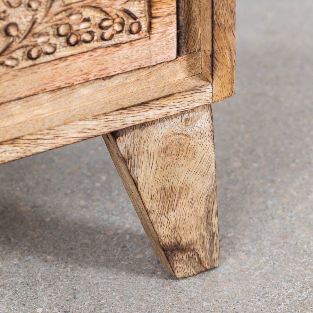 Malta Solid Wood Chest of Drawer | Natural