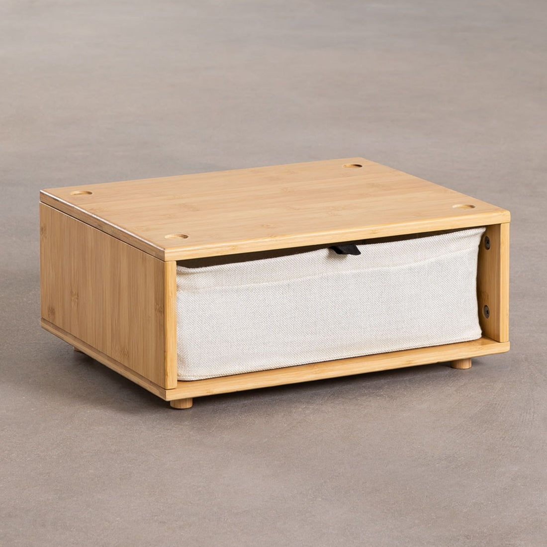 Montbrison Solid Wood Bedside Table | Natural