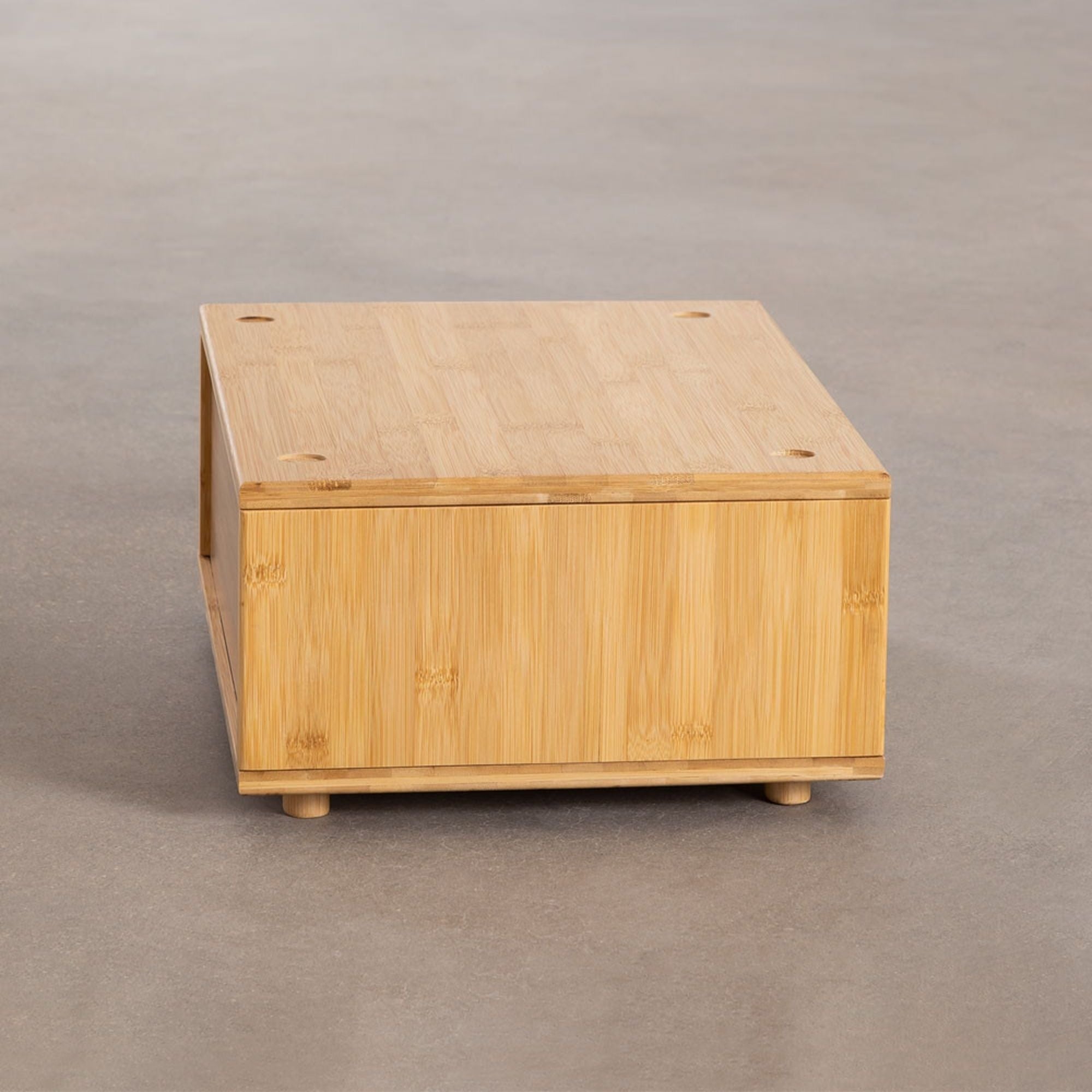 Montbrison Solid Wood Bedside Table | Natural