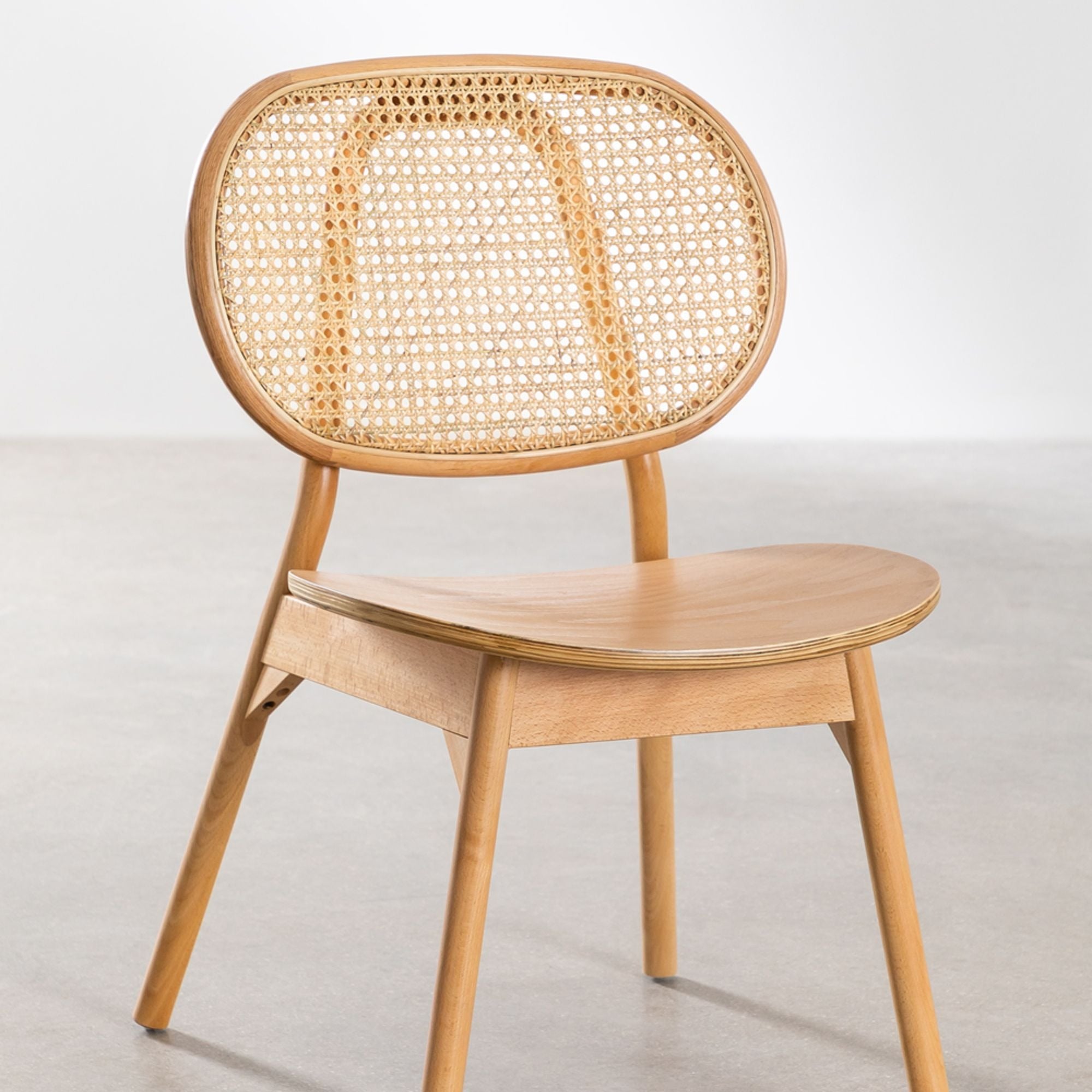 Villach Solid Wood Chair | Natural