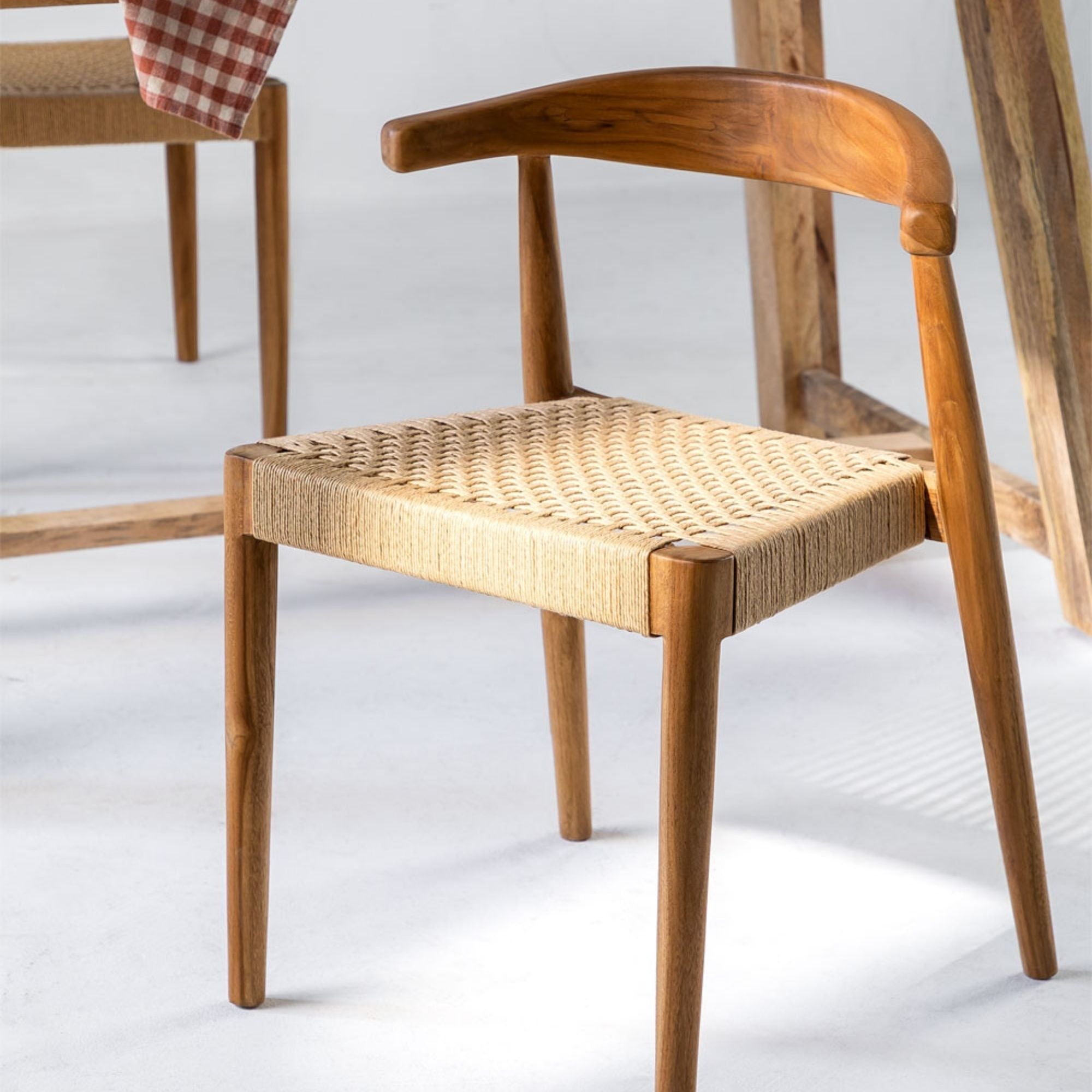 Veneto Solid Wood Chair | Natural