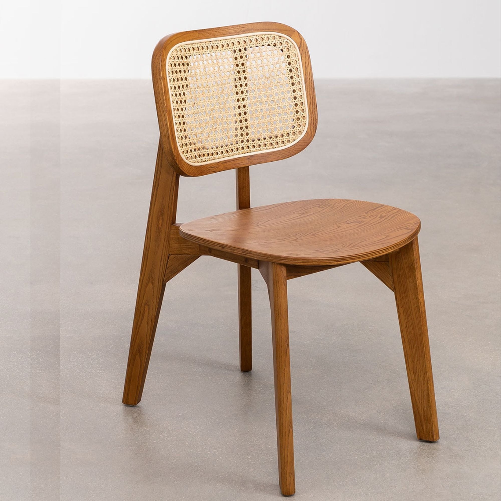 Piasent Solid Wood Chair | Natural