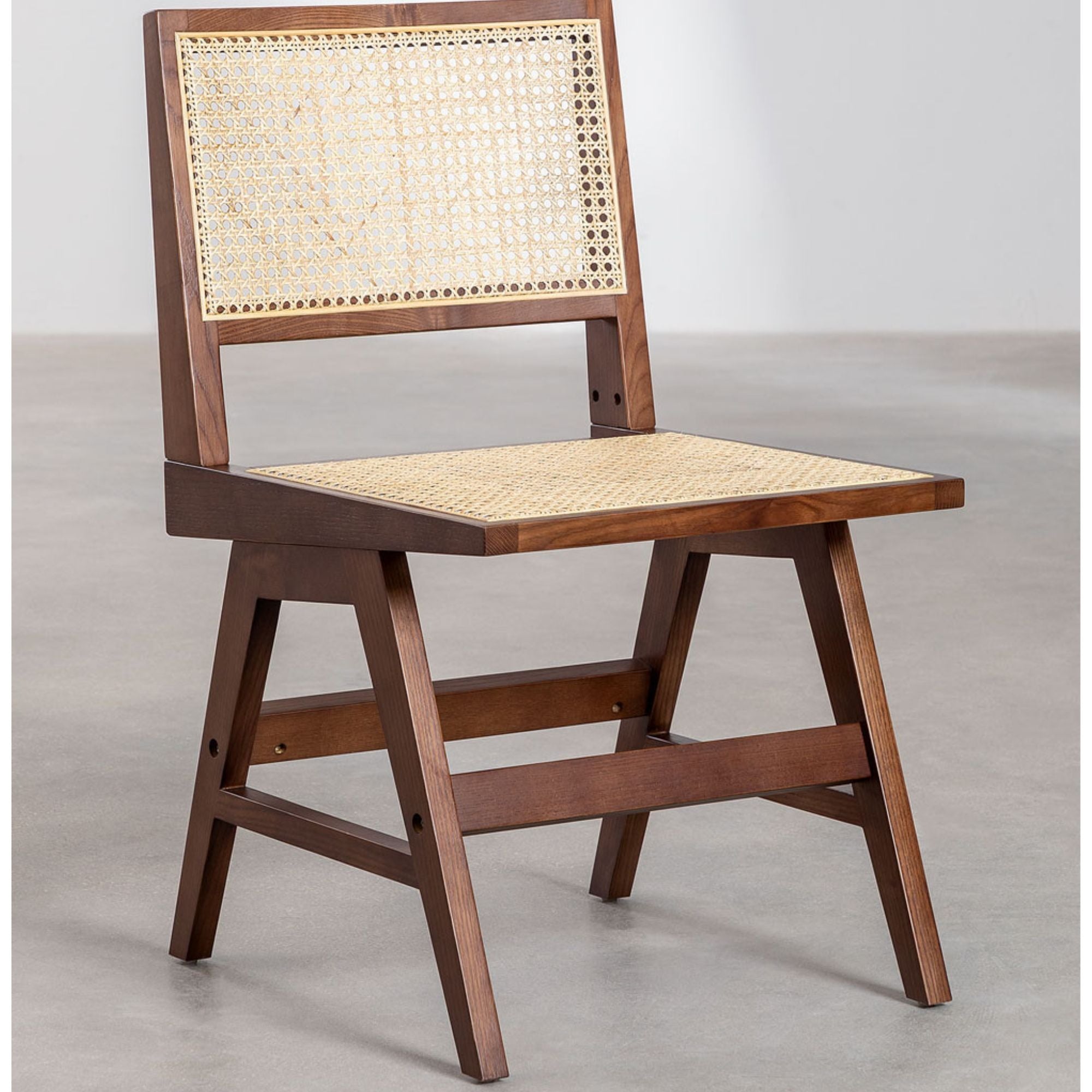 San Vito Solid Wood Chair | Natural
