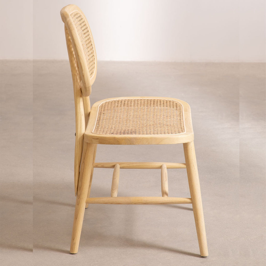 Tunik Solid Wood Chair | Natural