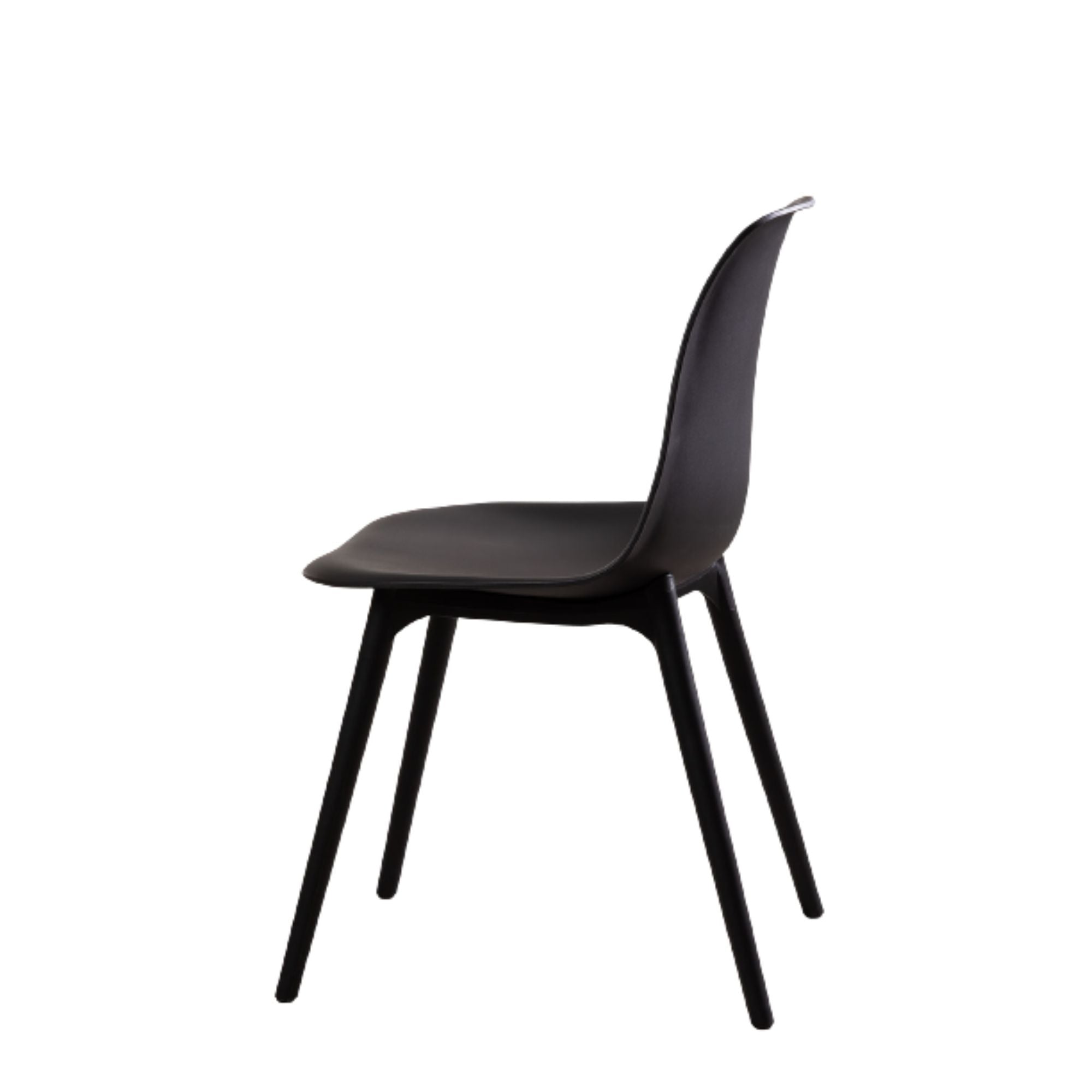 Veneto Solid Wood Chair | Black