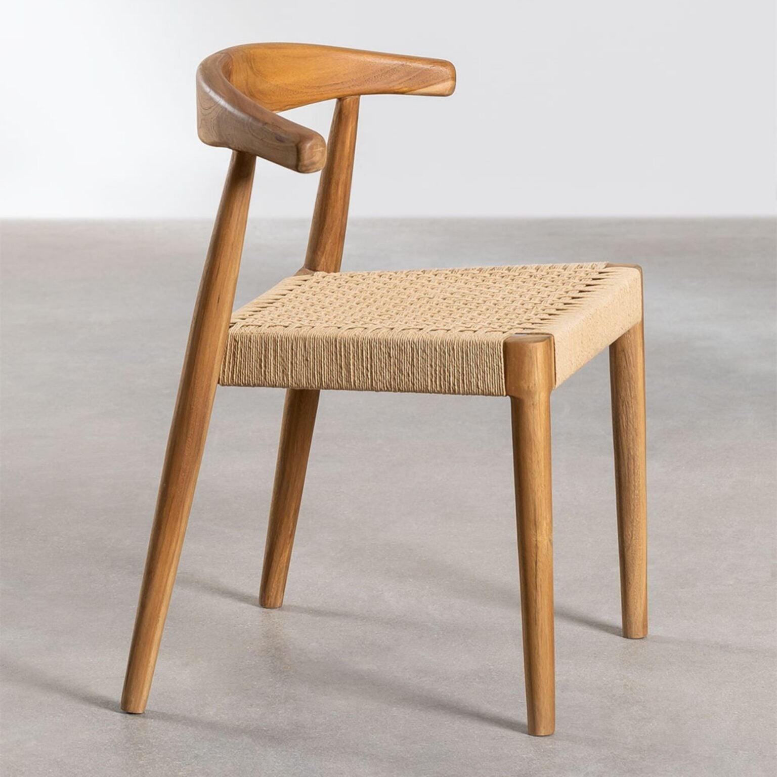 Veneto Solid Wood Chair | Natural