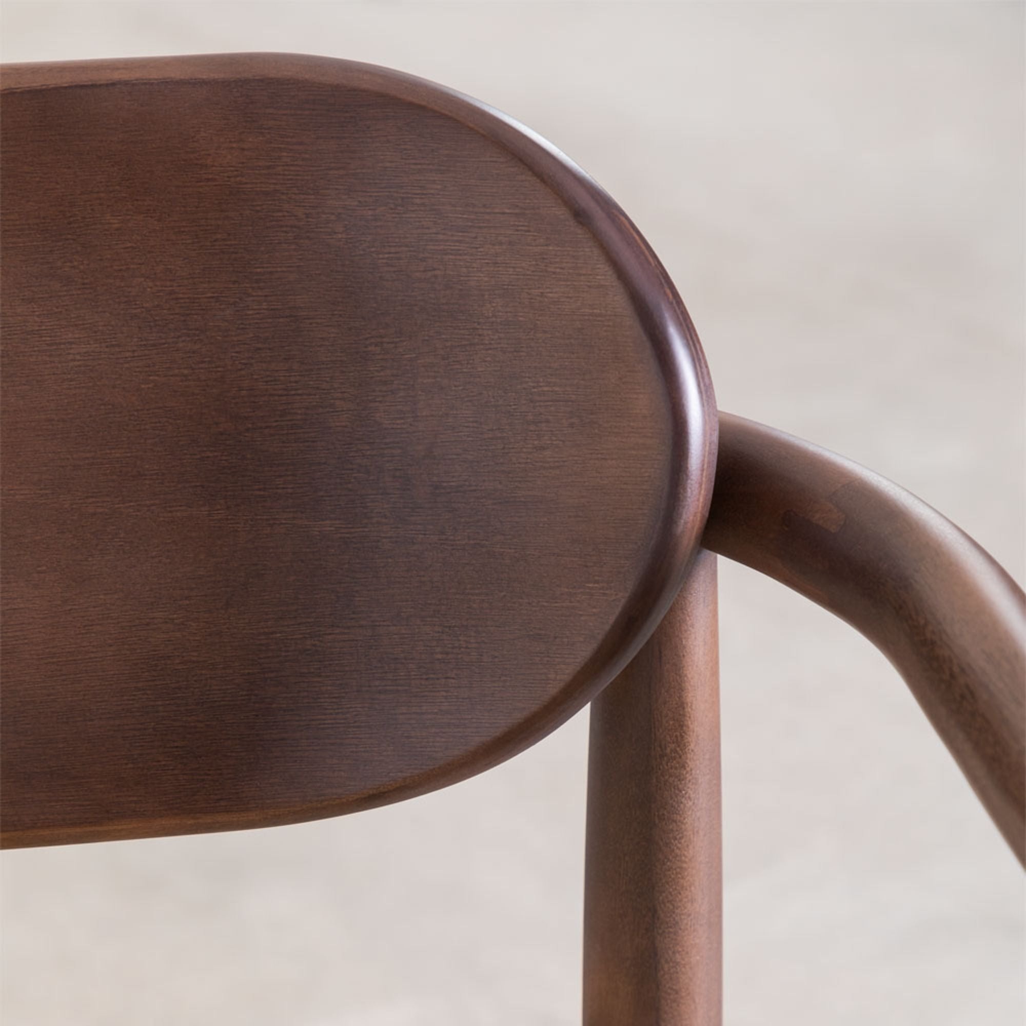 Okasi Solid Wood Chair | Brown