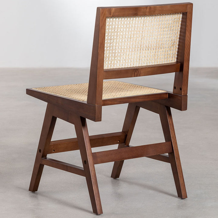 San Vito Solid Wood Chair | Natural