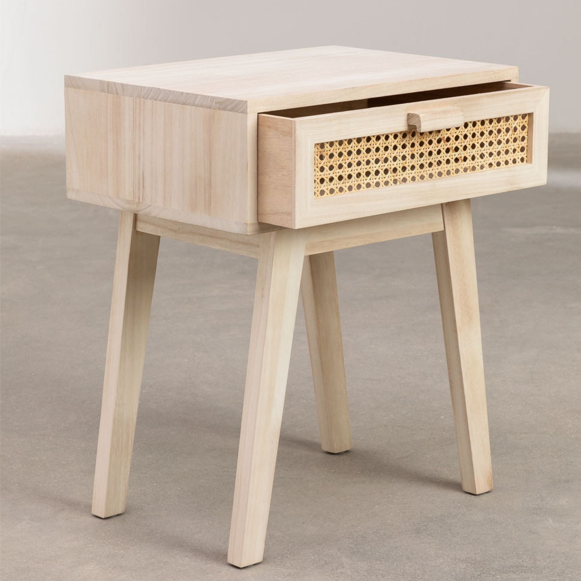 Okura Bedside Table | Natural