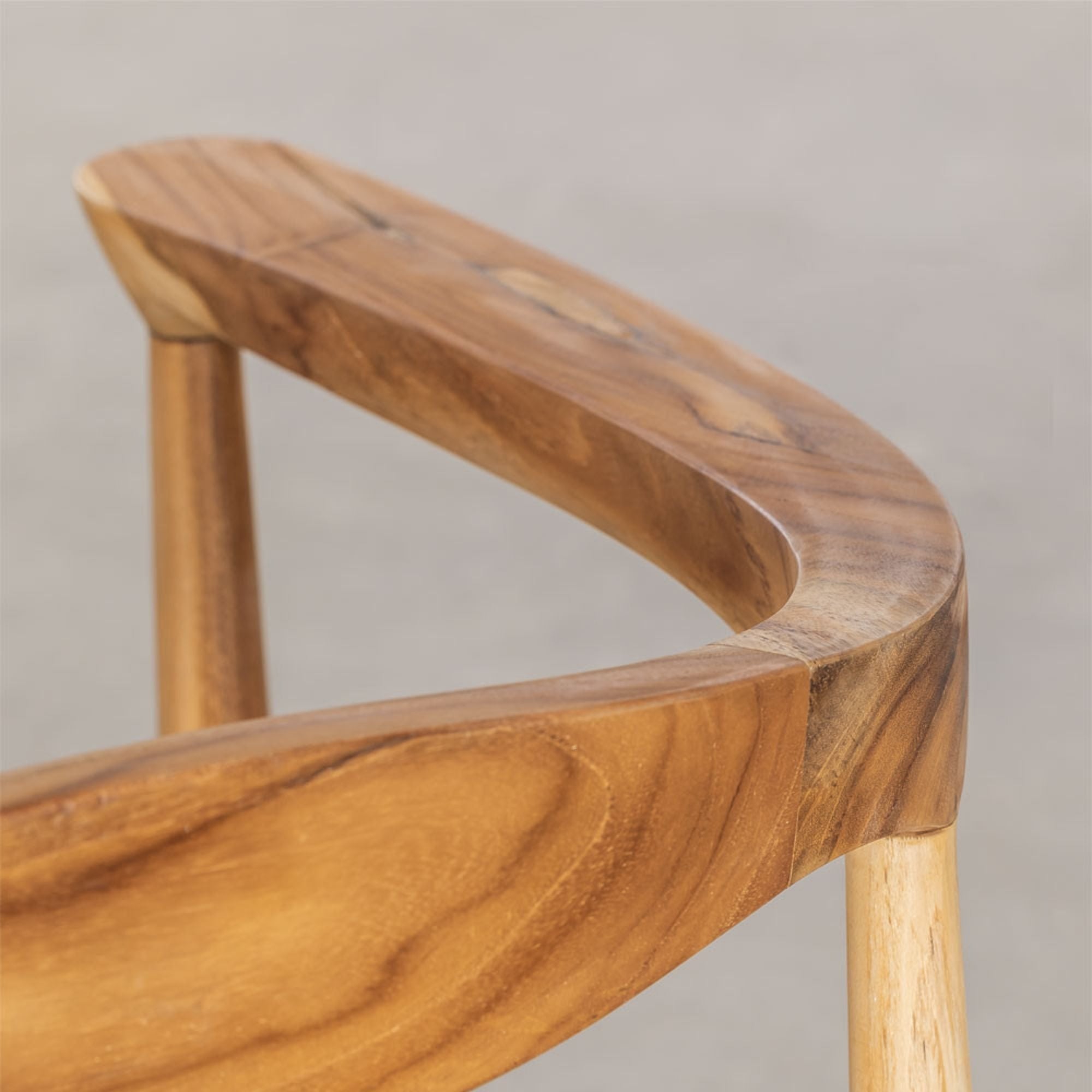 Sillian Solid Wood Chair | Natural