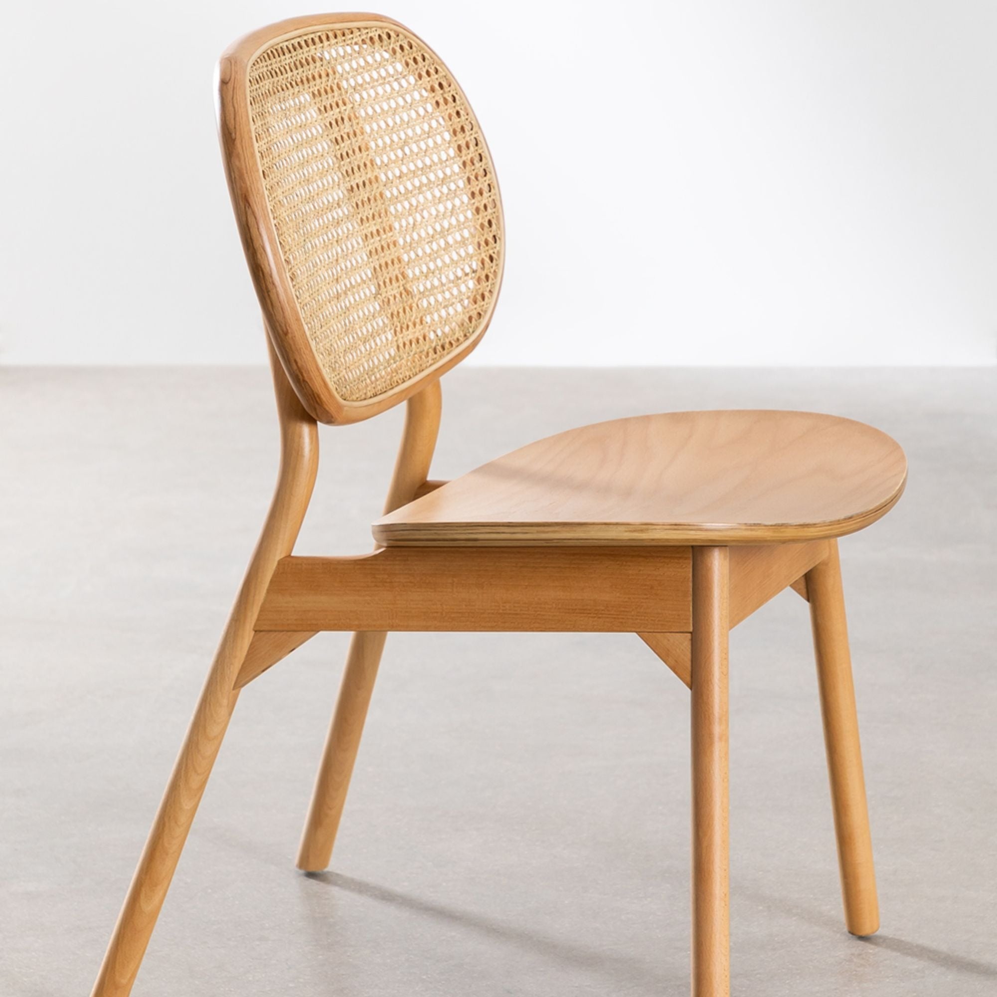 Villach Solid Wood Chair | Natural