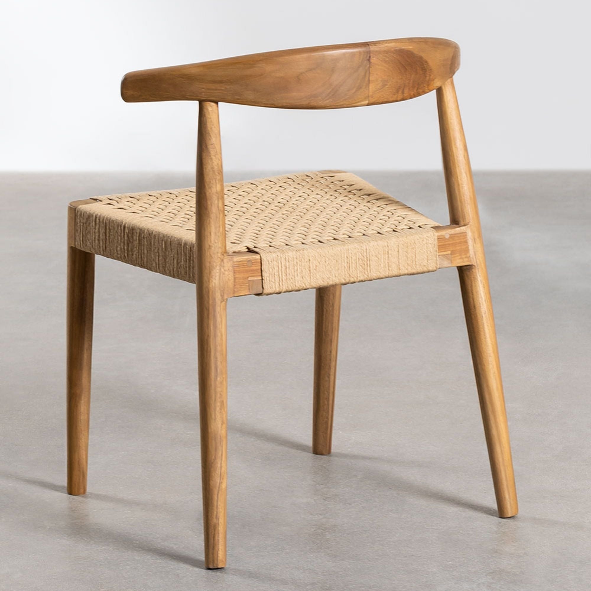 Veneto Solid Wood Chair | Natural