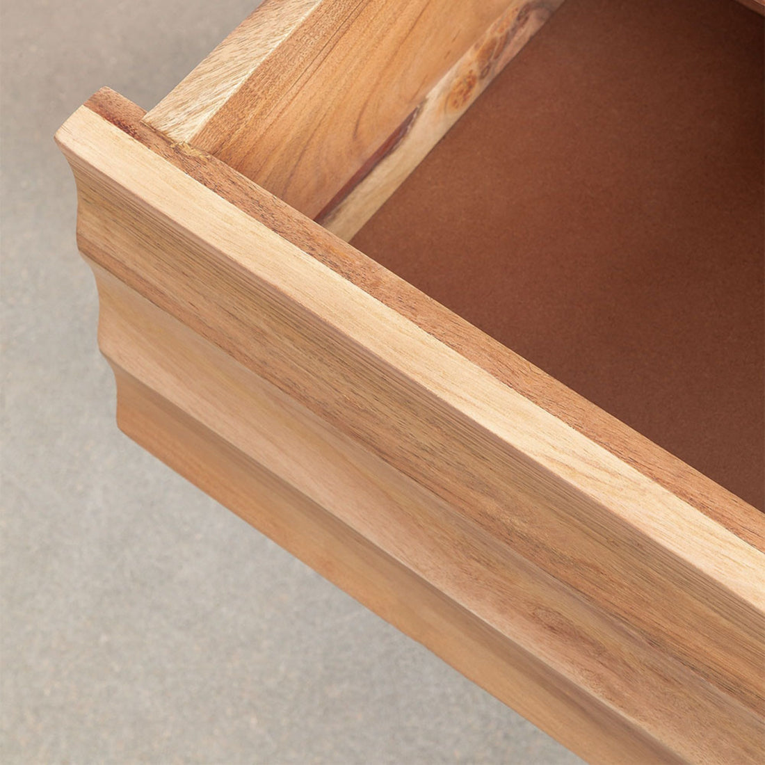 Noreia Solid Wood Bedside Table | Natural