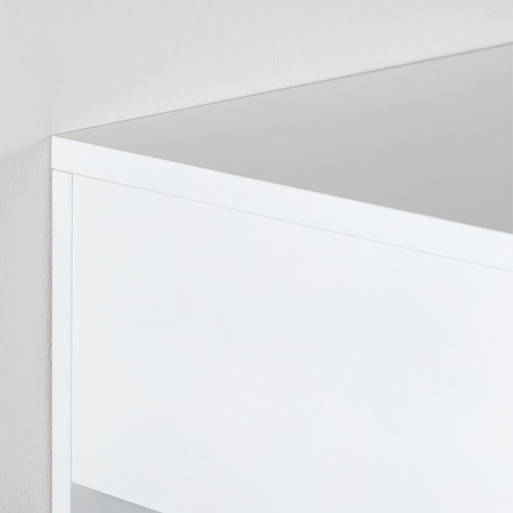 Oviedo Solid Wood Bedside Table | White