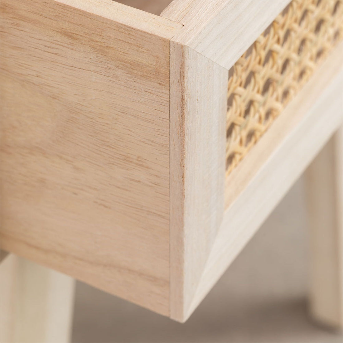 Okura Bedside Table | Natural