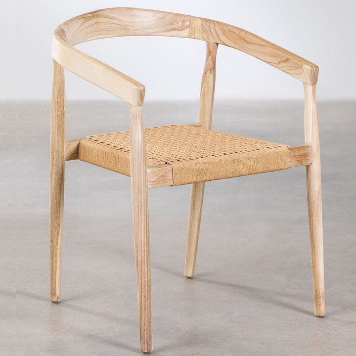 Sillian Solid Wood Chair | Natural