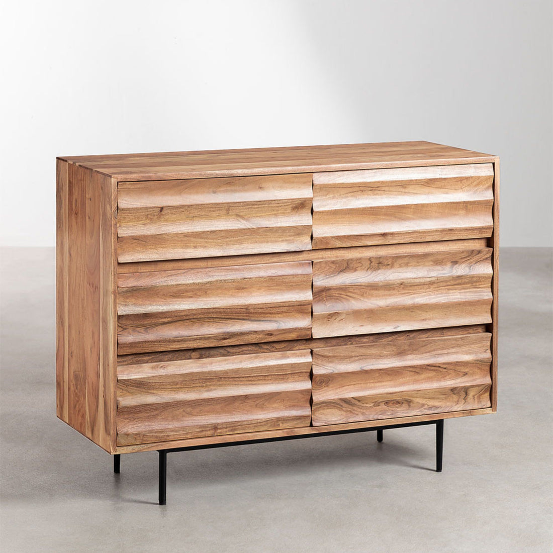 Tweng Solid Wood Chest of Drawer | Natural