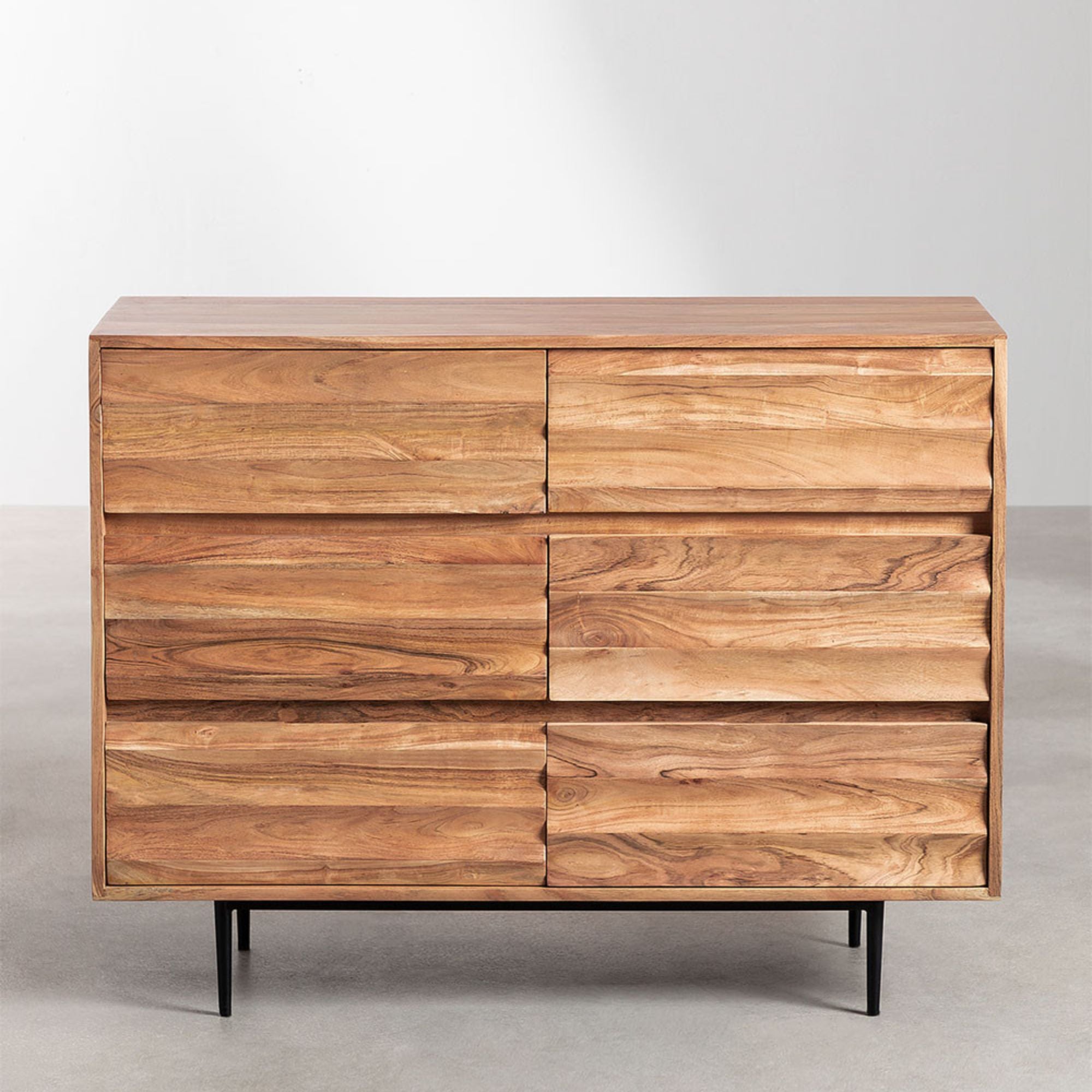 Tweng Solid Wood Chest of Drawer | Natural