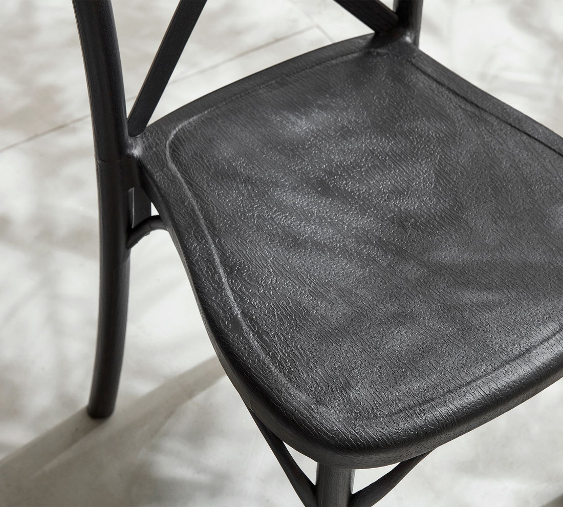 Lucia X-Back Stackable Outdoor Dining Chair