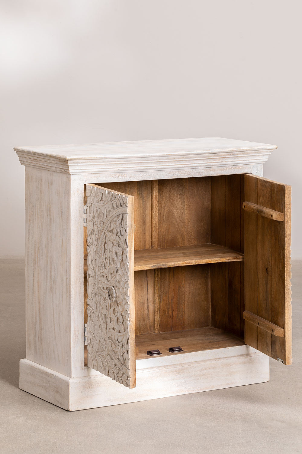 Foros Solid Wood Sideboard | White