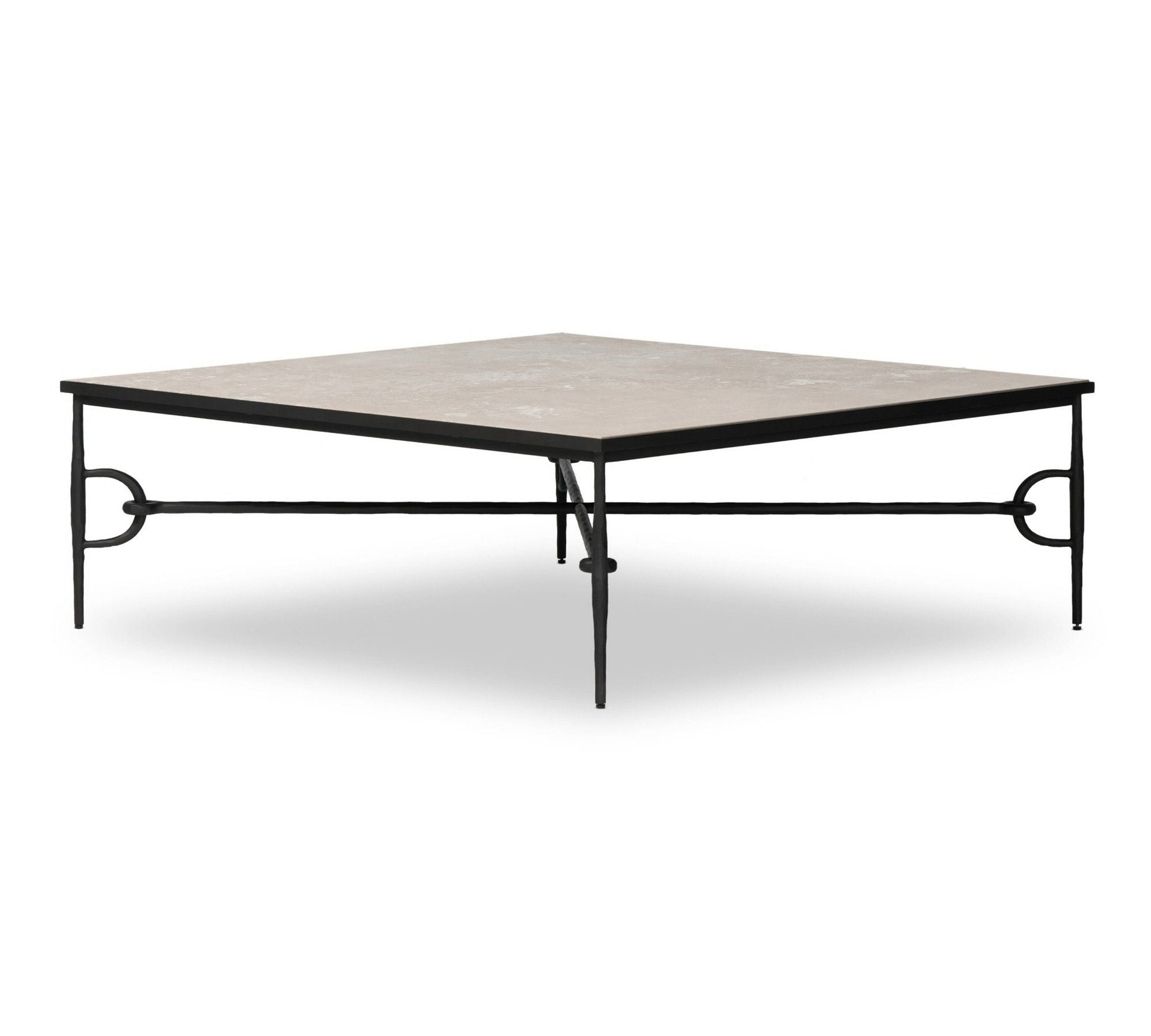 Sharine Square Marble Coffee Table (48.5")