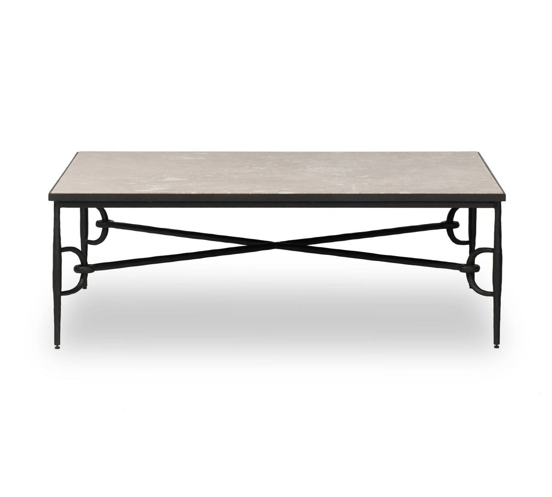 Sharine Square Marble Coffee Table (48.5")