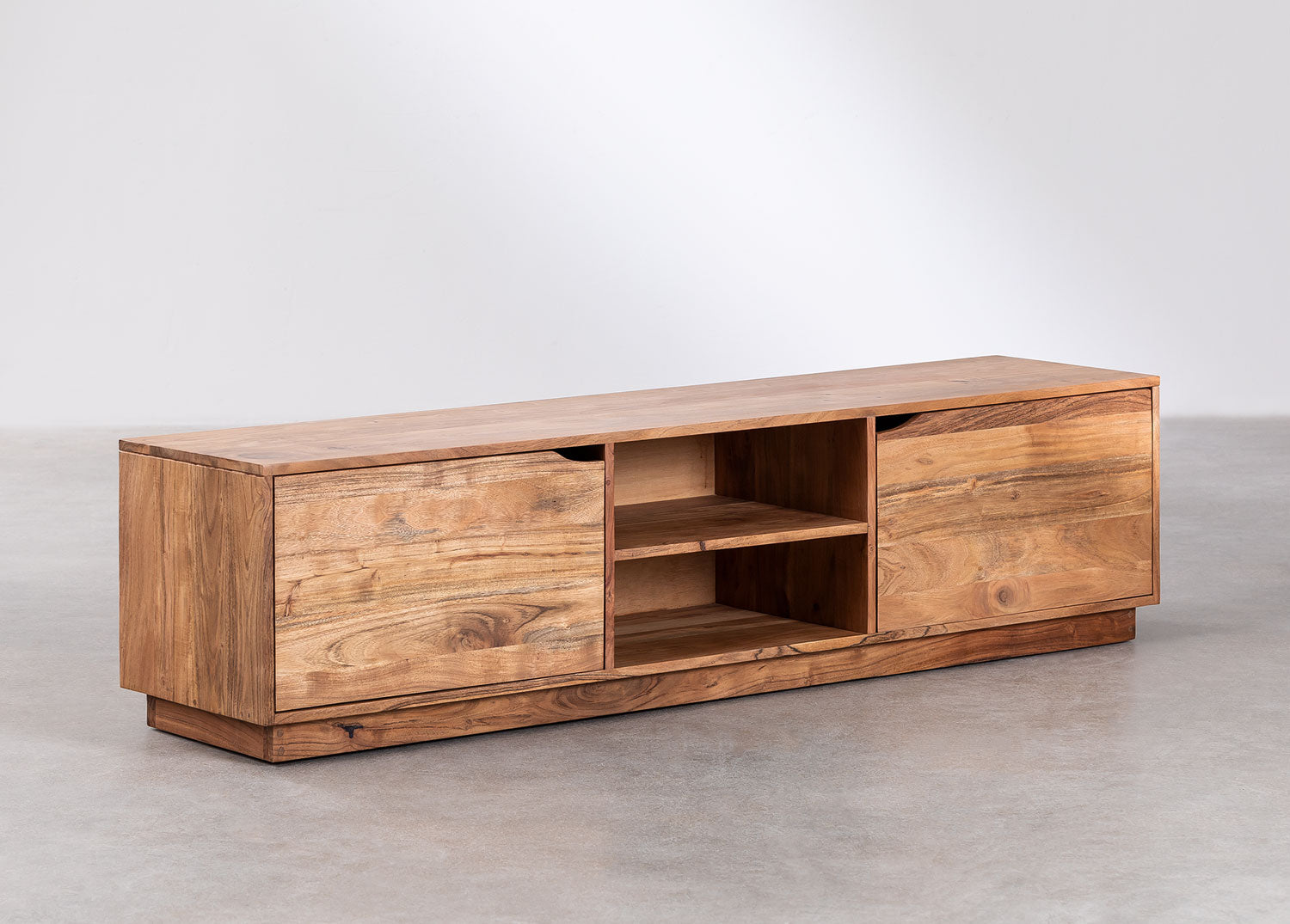 Canari Solid Wood TV Cabinet | Natural