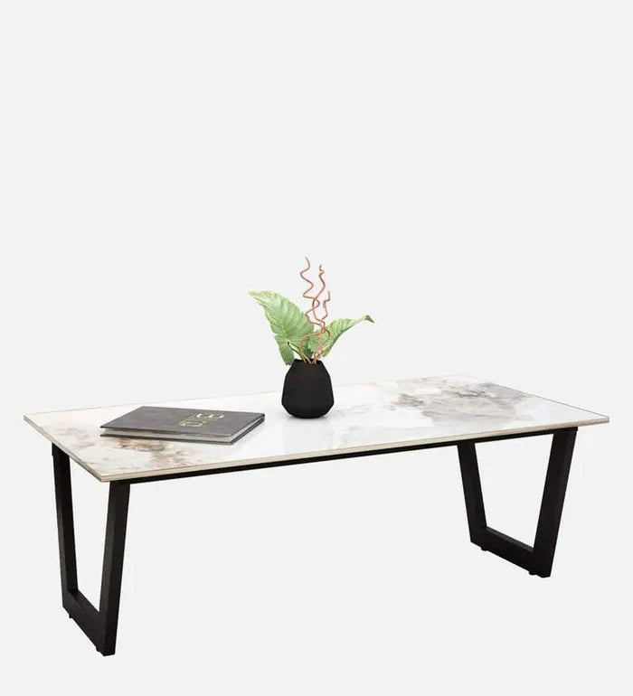 Metal Coffee Table In Multicolor Finish