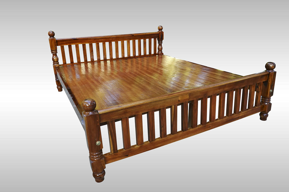 Wooden cot King Size Bed