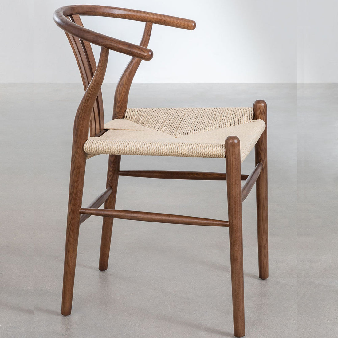Broncio Solid Wood Chair | Brown