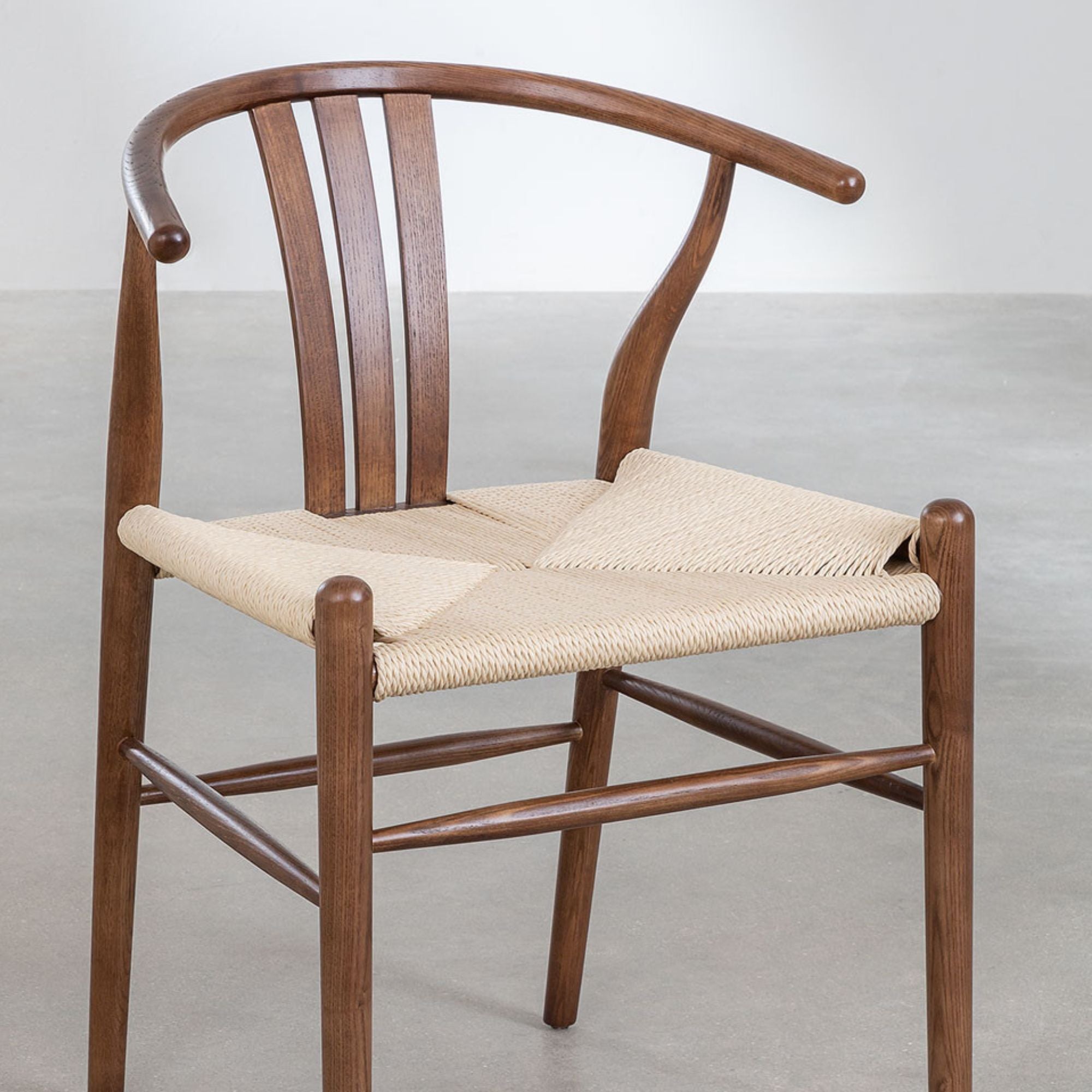 Broncio Solid Wood Chair | Brown