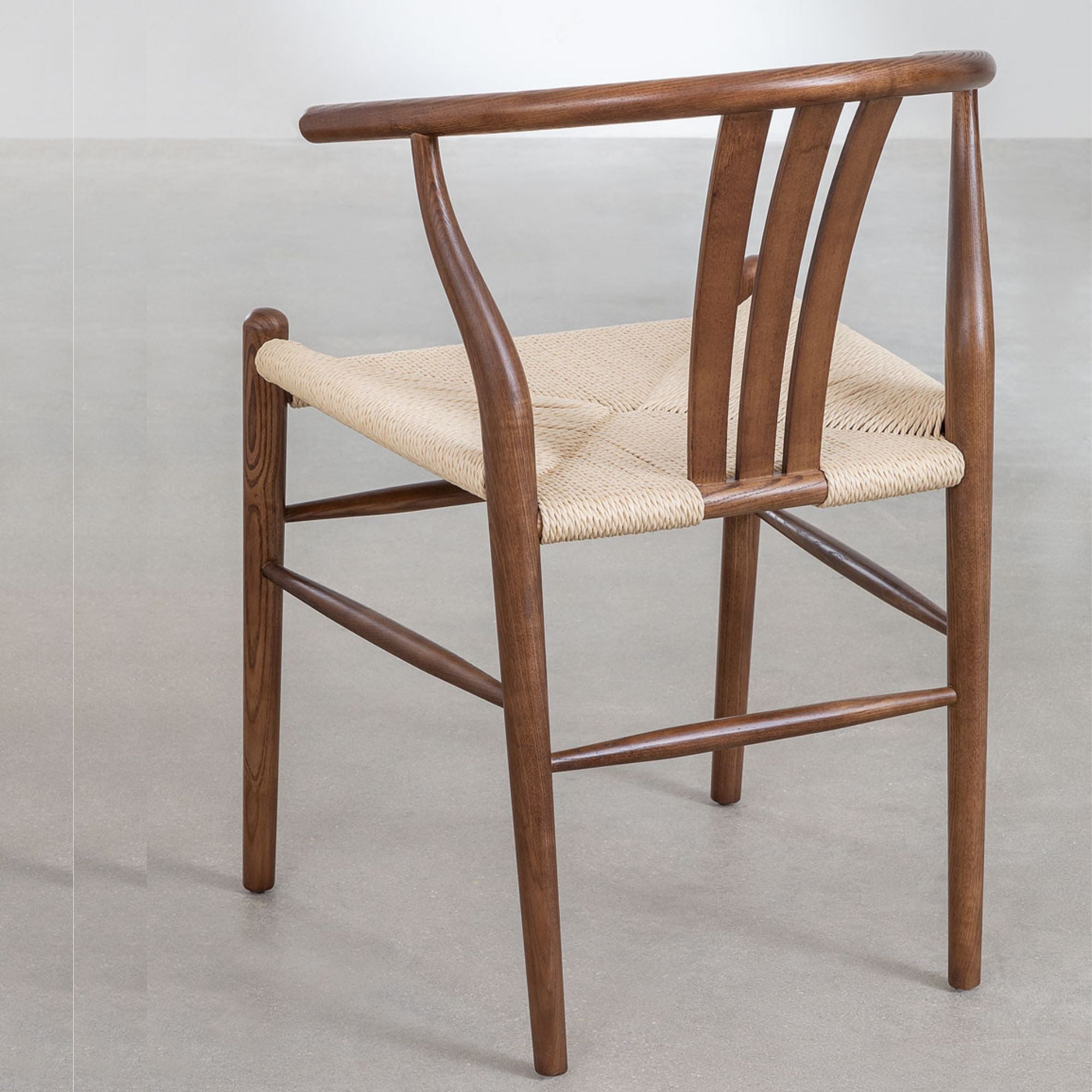 Broncio Solid Wood Chair | Brown