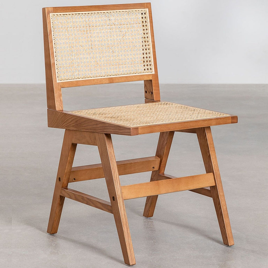 Fiera Solid Wood Chair | Natural