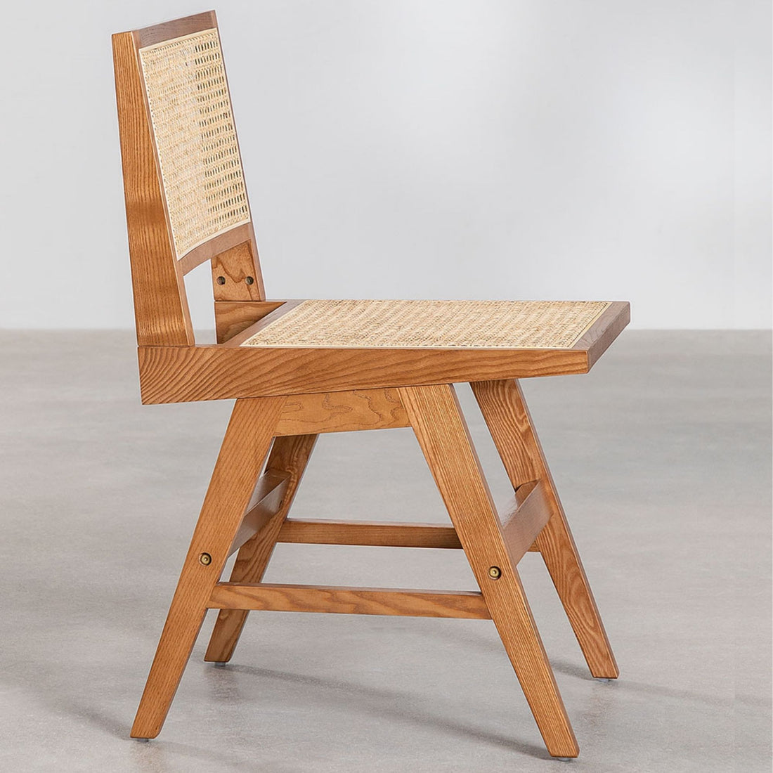 Fiera Solid Wood Chair | Natural