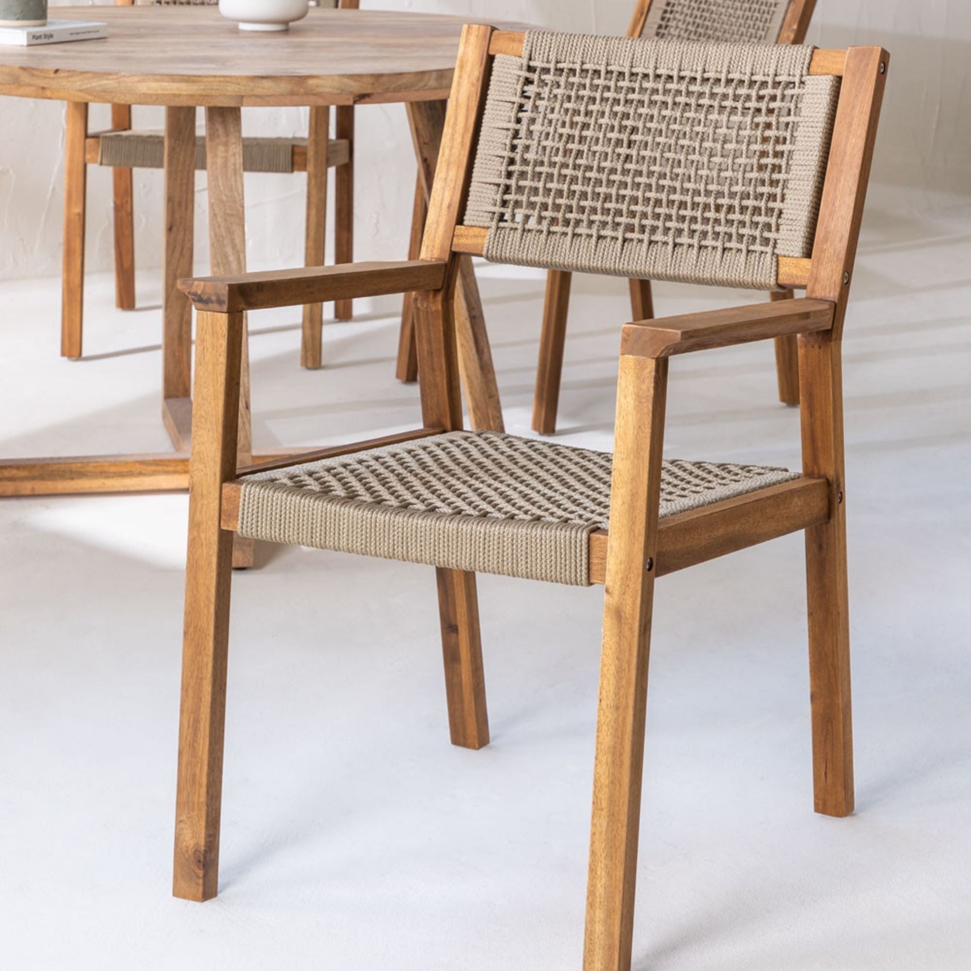 Bovec Solid Wood Chair | Natural
