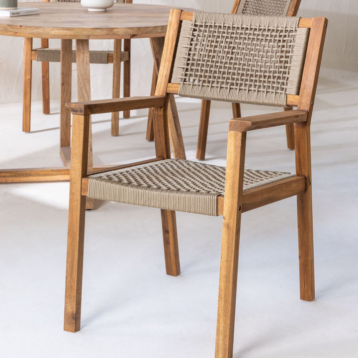 Bovec Solid Wood Chair | Natural