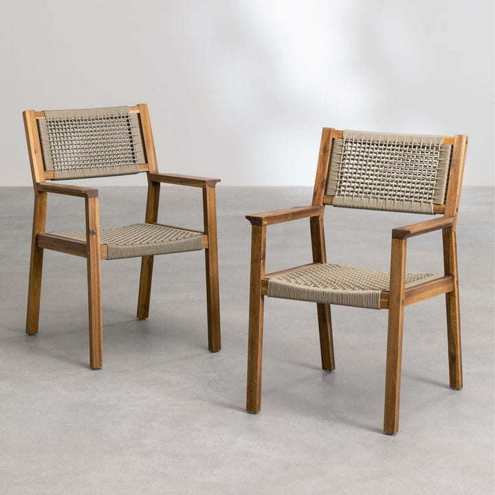 Bovec Solid Wood Chair | Natural