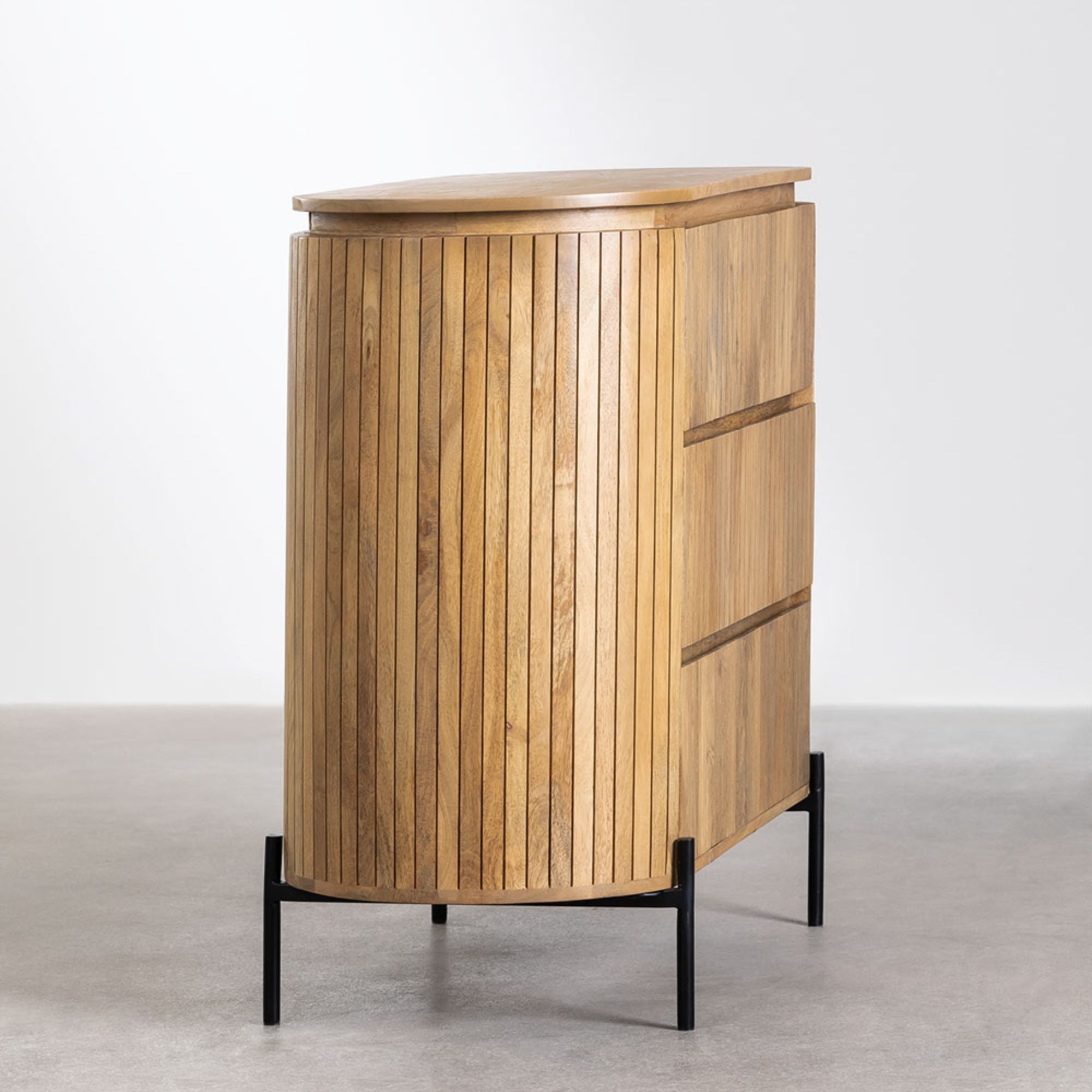 Sunie Solid Wood Chest of Drawer | Natural