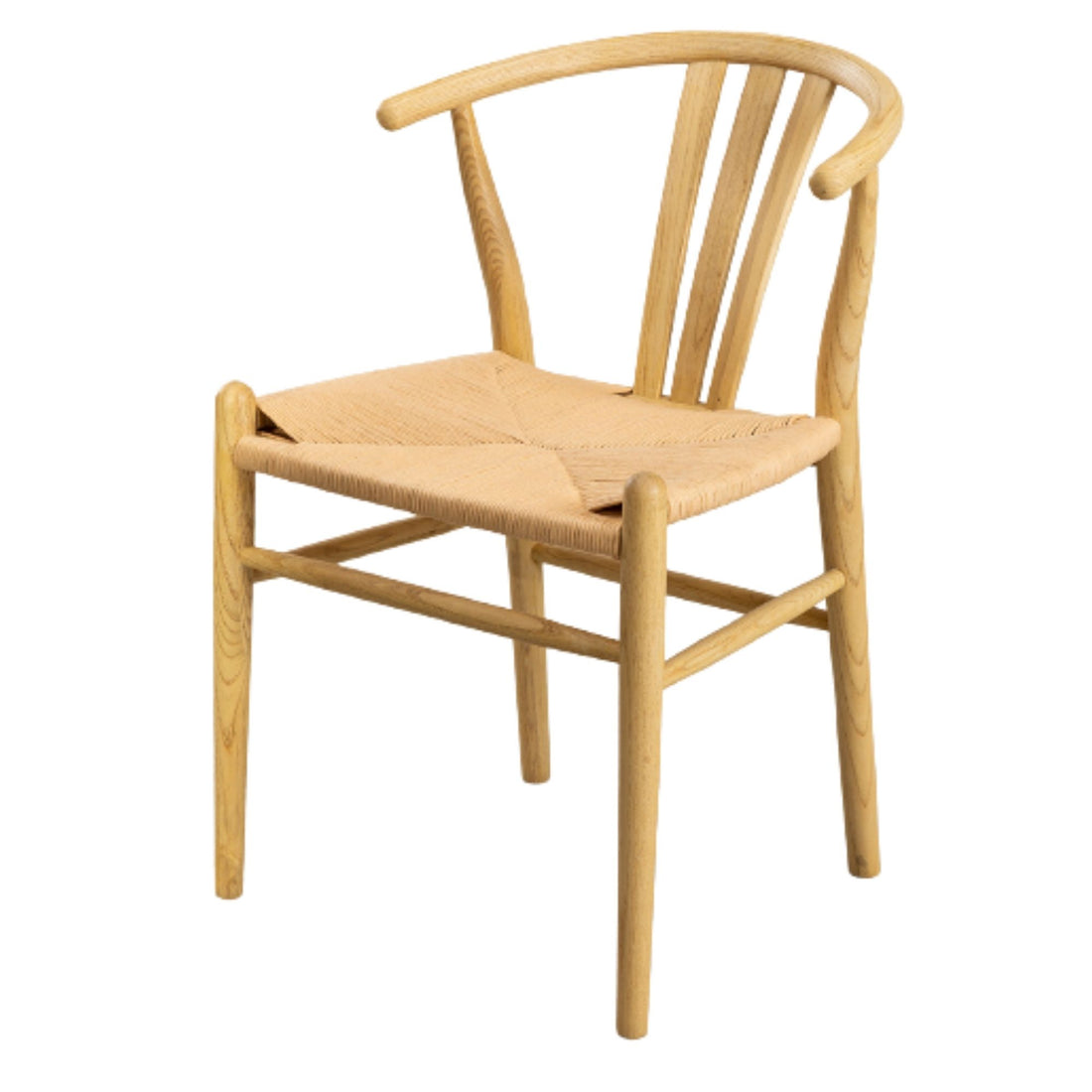 Lamen Solid Wood Chair | Natural