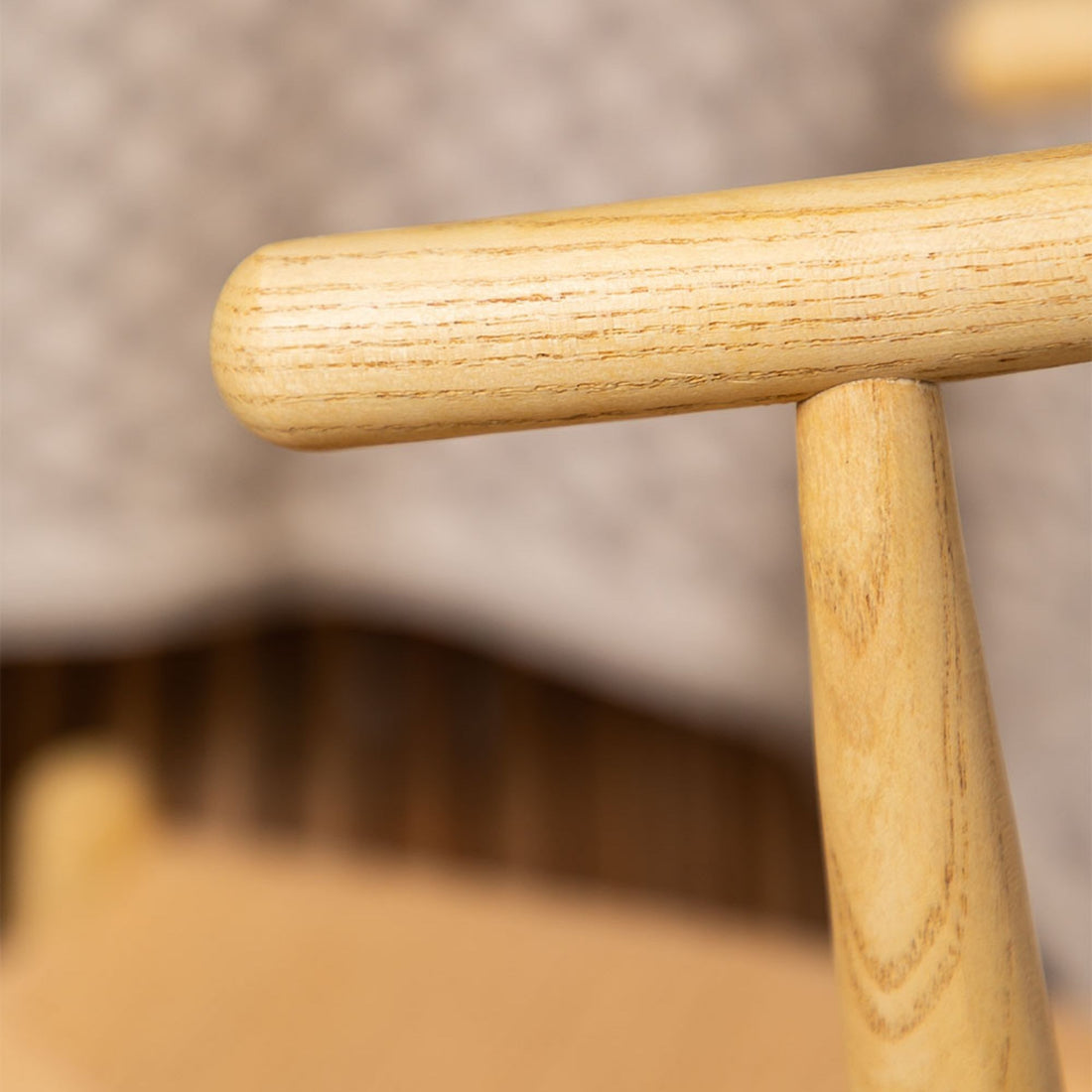Lamen Solid Wood Chair | Natural